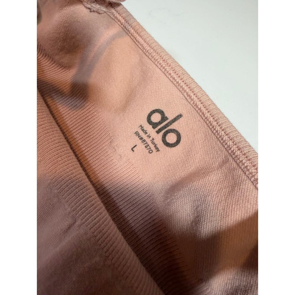 ALO Yoga Pink Delight Longline Bralette Womens Size large - Picture 5 of 5